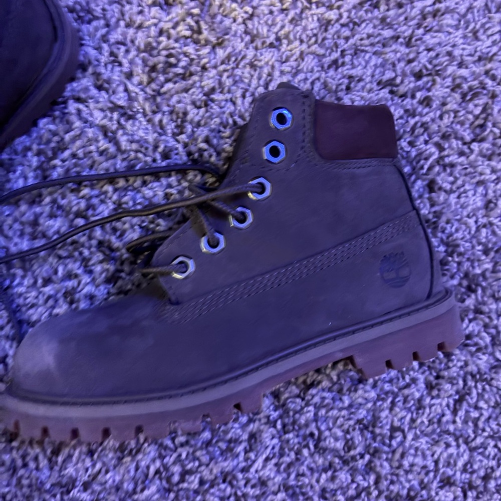 Timberland Dark Gray Lace-Up Boots